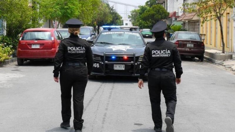 Desciende percepción de inseguridad en Monterrey y confianza policial