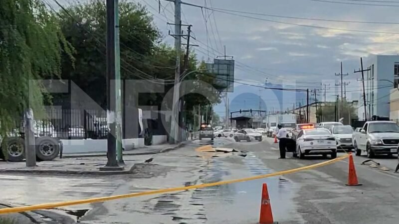 Muere motociclista tras ser atropellado por tractocamión en Guadalupe