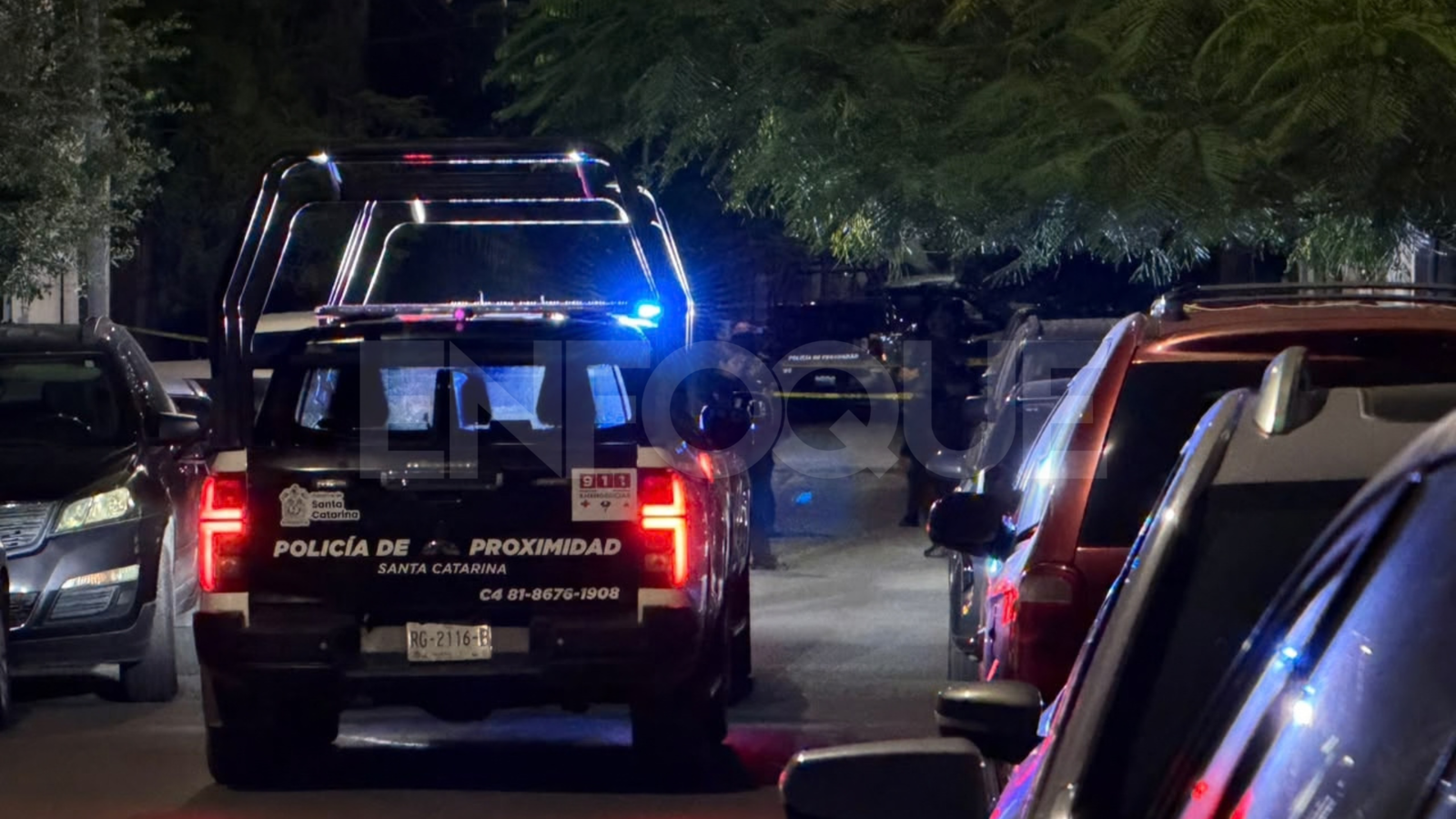 Investigan detonaciones de arma de fuego en Santa Catarina