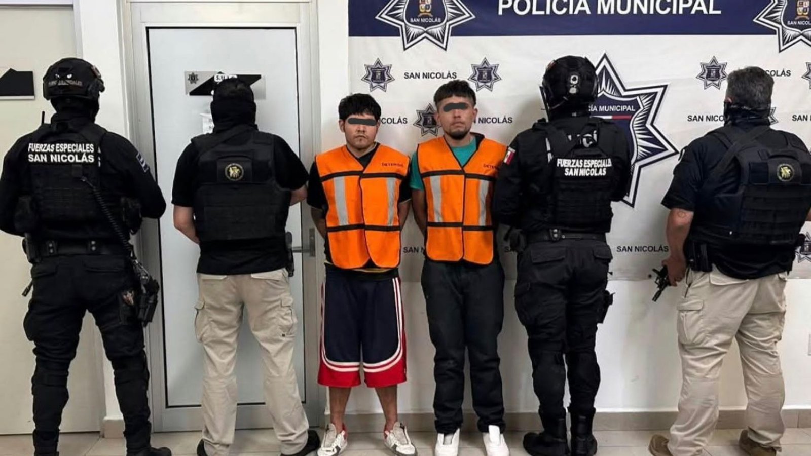 Detienen a dos hombres por presuntos robos en San Nicolás