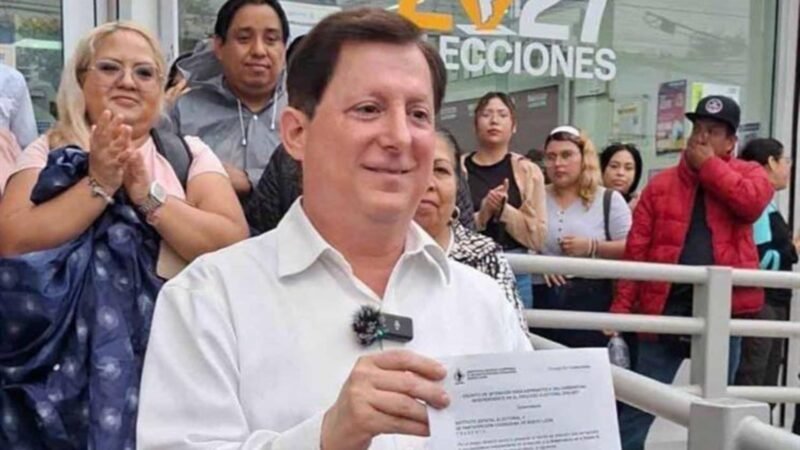 Formaliza Adalberto Madero registro independiente por la gubernatura de Nuevo León
