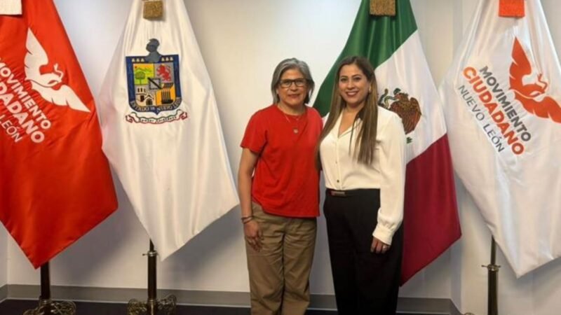 Incorpora MC a Berenice Martínez a su bancada en Nuevo León