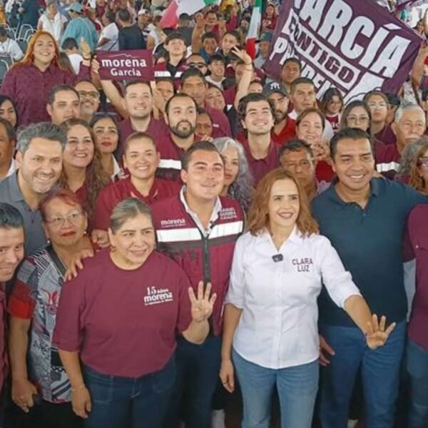 Cierra filas Morena con Clara Luz rumbo a las elecciones de 2027