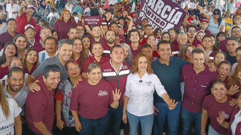 Cierra filas Morena con Clara Luz rumbo a las elecciones de 2027
