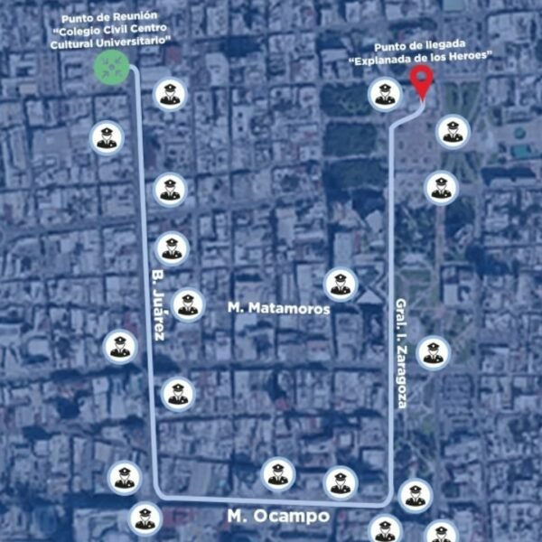 Cerrarán calles del Centro de Monterrey por Marcha del 2 de octubre