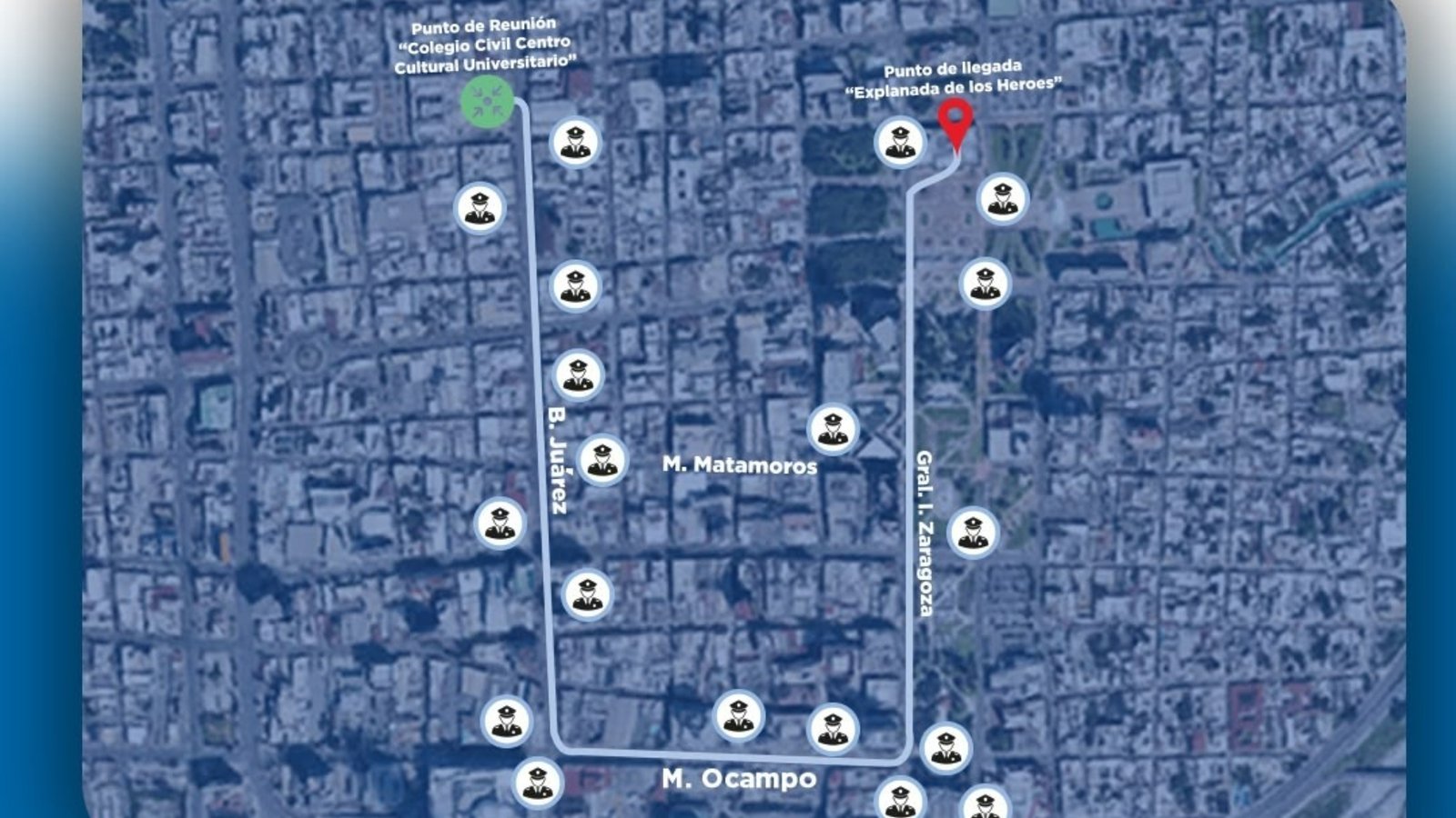Cerrarán  calles del Centro de Monterrey por Marcha del 2 de octubre