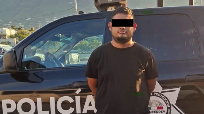 Detienen a presunto montachoques en Monterrey