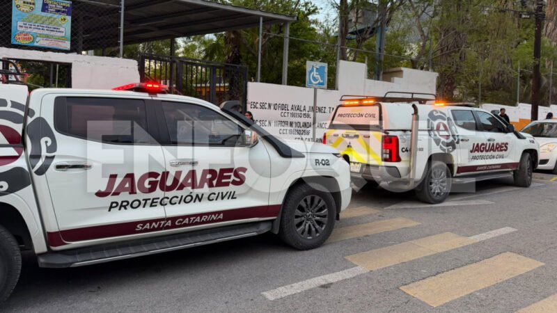 Dos estudiantes se intoxican con té en Secundaria de Santa Catarina; investigan posible presencia de droga