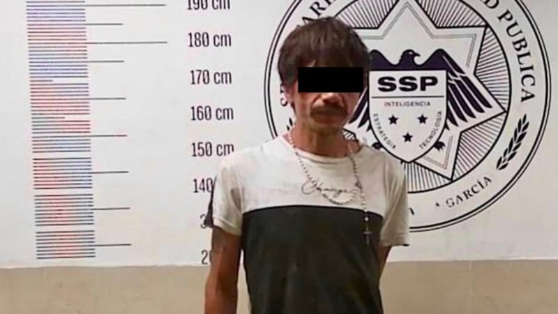 Detienen a hombre con presunta marihuana en San Pedro