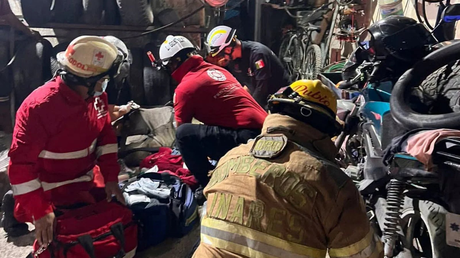 Explota llanta en vulcanizadora de Linares y lesiona a trabajador