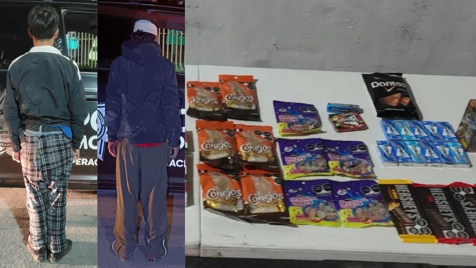 Detienen a dos menores por presunto robo en tienda de Monterrey