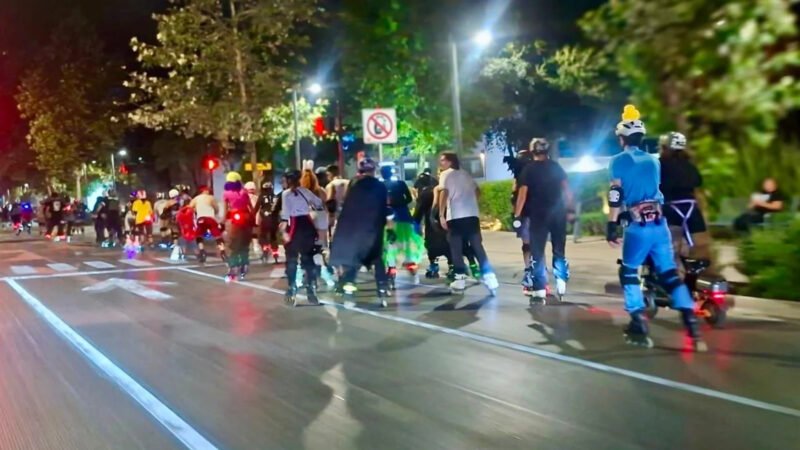 Detienen a 24 patinadores en San Pedro por recorrido sin aviso municipal