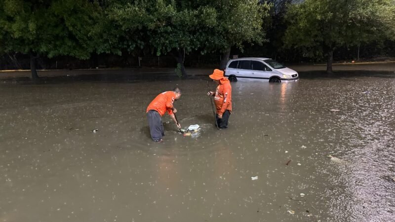 Activa Guadalupe operativo emergente por lluvias y escurrimientos