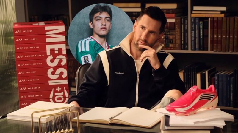 Aparece Gilberto Mora entre las nuevas promesas elegidas por Messi