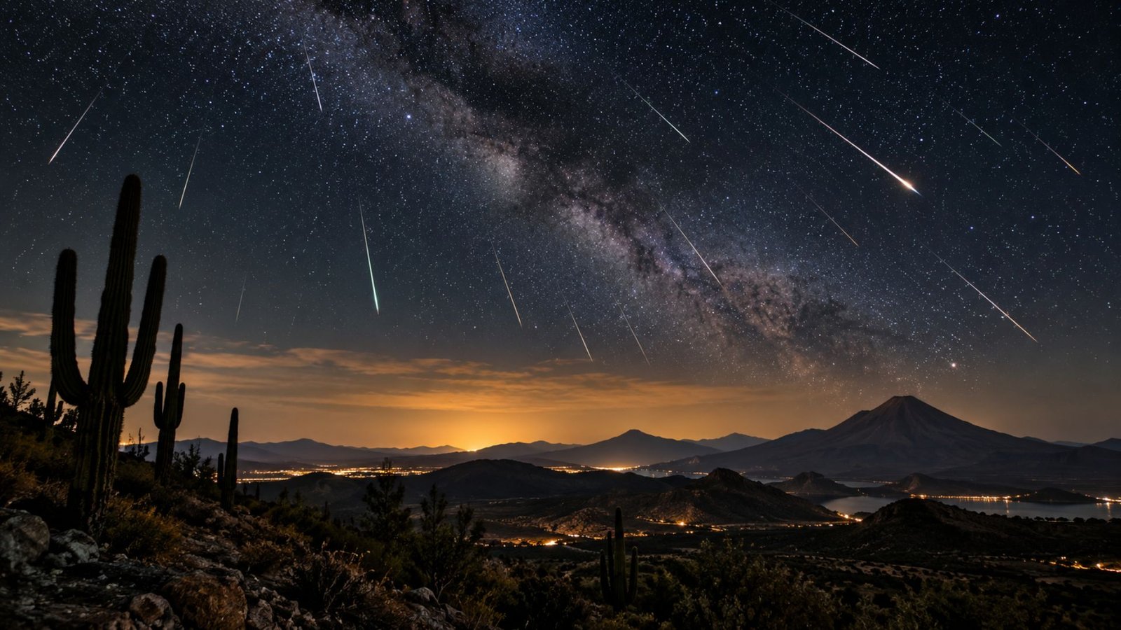 Alcanza su punto máximo la lluvia de meteoros Dracónidas en México