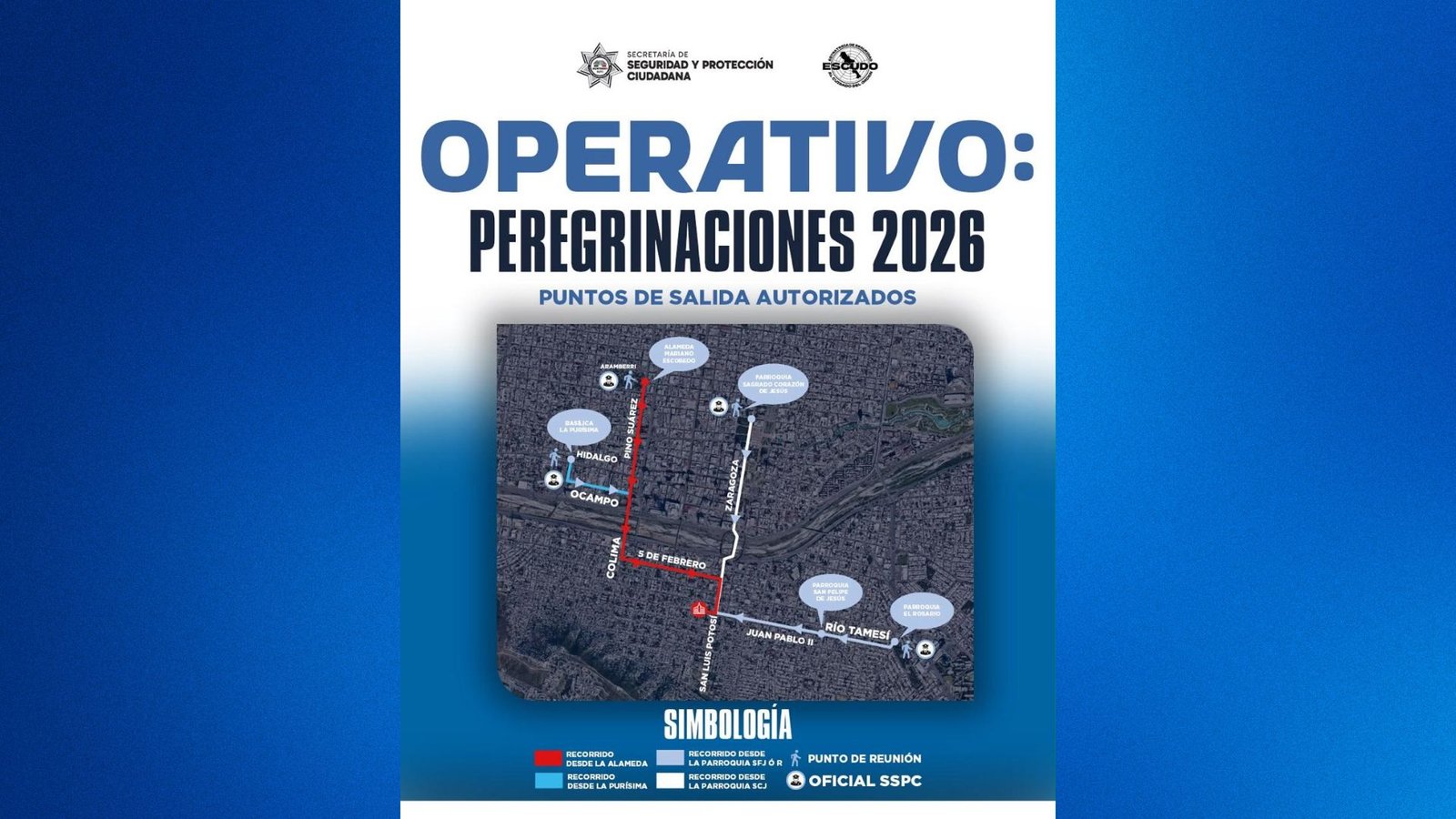 Anuncia Monterrey operativo vial por inicio de peregrinaciones hacia la Basílica de Guadalupe