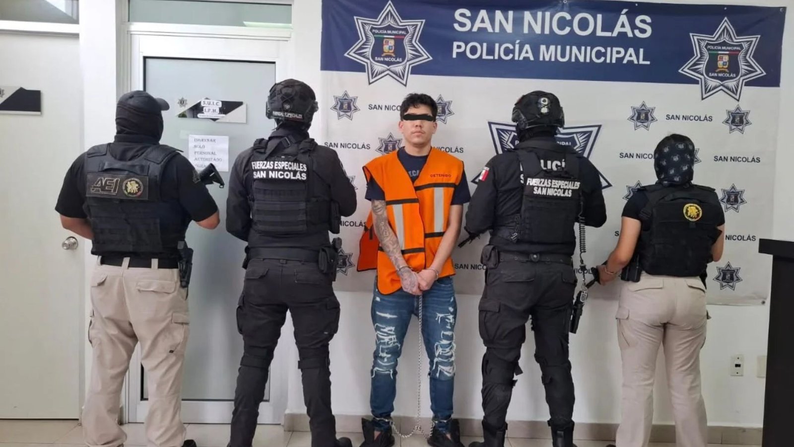 Detienen a uno por ataque a balazos en San Nicolás