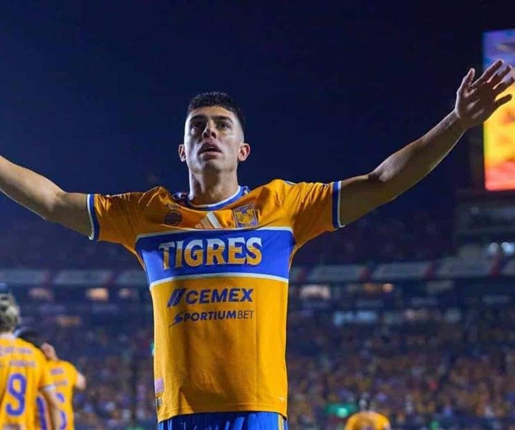 Tigres vence 3-2 al Toluca con doblete de Brunetta